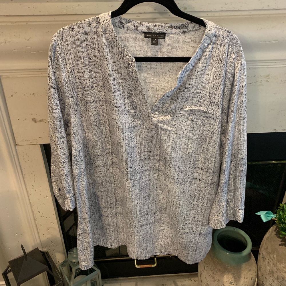 Willi Smith summer tunic size 1X